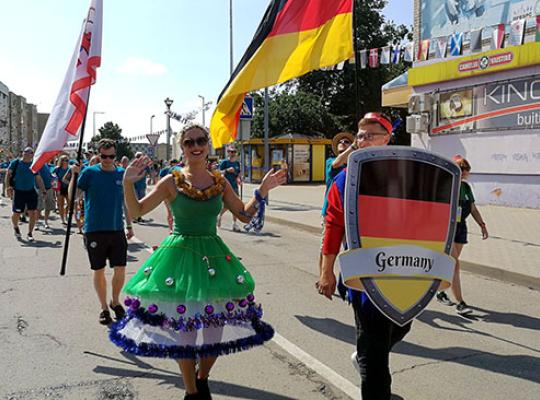 Radviliškis savaitei tapo Europos tautų sostine