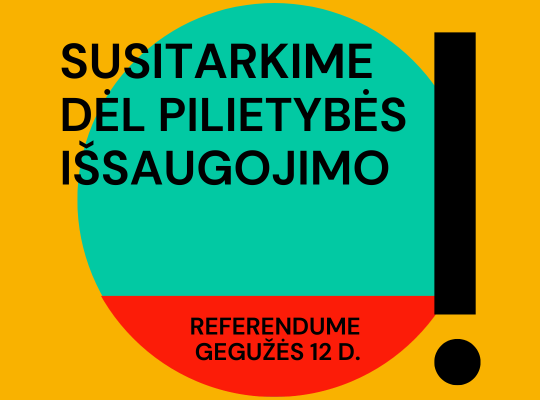 Referendumas dėl pilietybės išsaugojimo