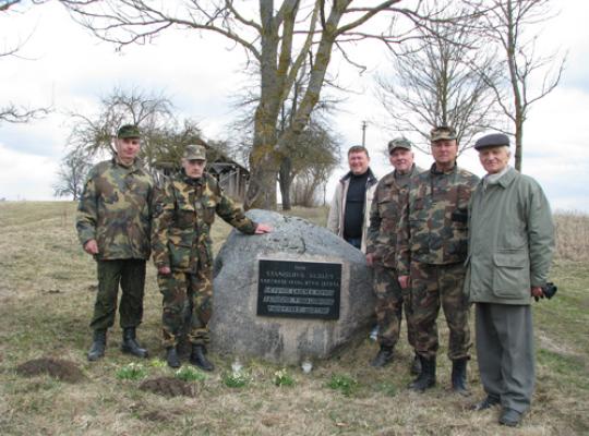 Sutvarkyta Lietuvos partizanų ryšininkų sodybos aplinka
