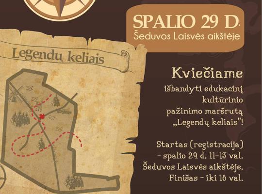 Norite turiningai ir smagiai praleisti laiką – keliaukite legendų keliais Šeduvoje!