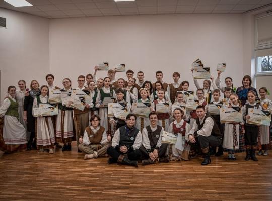 Gausus šokėjų pulkas varžėsi „Patrepsynėje“