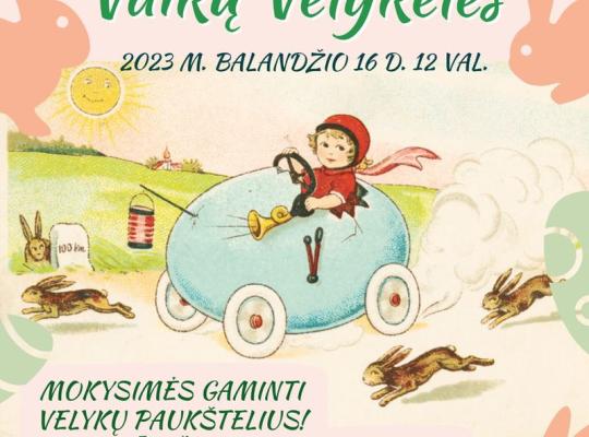 Kleboniškių muziejaus Vaikų Velykėlėse – edukacija, žaidimai ir dovanos