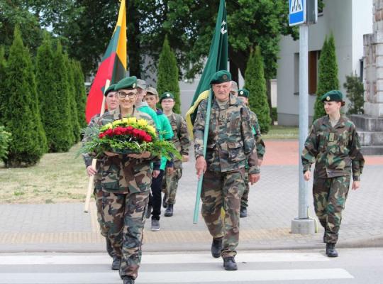 Gedulo ir vilties dienos minėjimas Baisogaloje