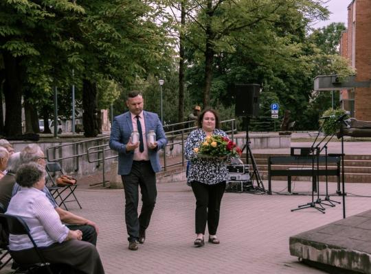 Radviliškiečiai minėjo Gedulo ir vilties dieną