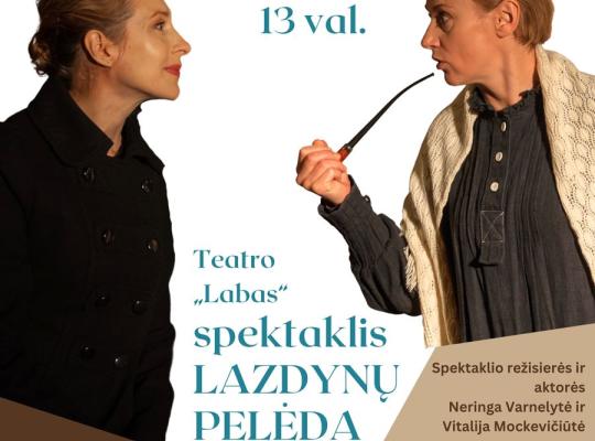 Burbiškio dvare teatras „Labas“ rodys intriguojantį spektaklį „Lazdynų Pelėda“