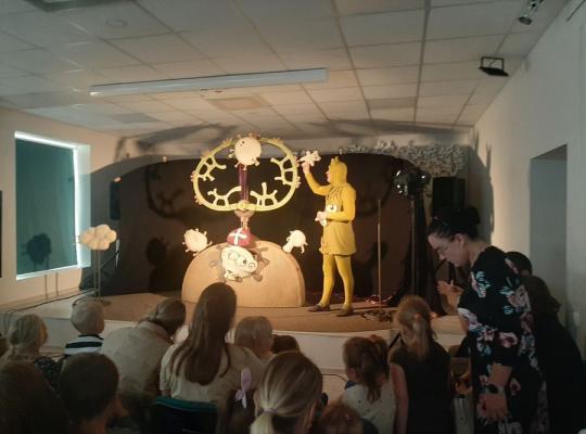 Bibliotekoje – Vilniaus teatro „Lėlė“ pasirodymas