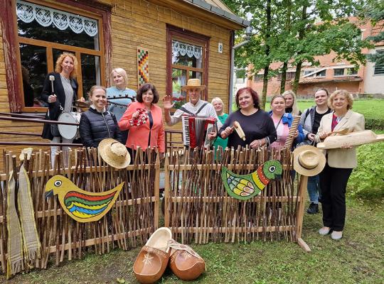 Meistriškumo laboratorija pas tautodailininką Eugenijų Arbušauską