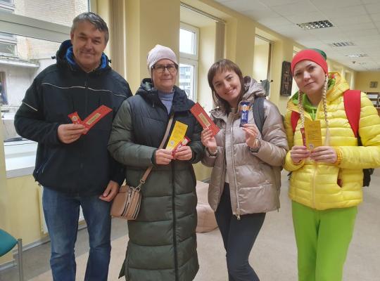 Radviliškyje vyko MIRKT orientacinis žygis „Taigi viską žinau…“