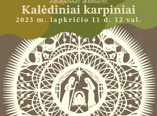 Kleboniškių kaimo buities muziejuje prasideda kalėdinės dirbtuvės