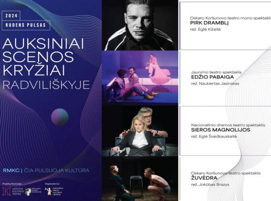 Rudens pulsas – „Auksiniai scenos kryžiai Radviliškyje“