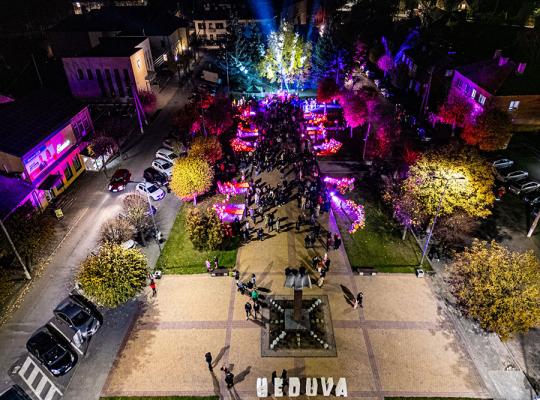 Šeduvos padangę nušvietė „Moliūgų naktys“