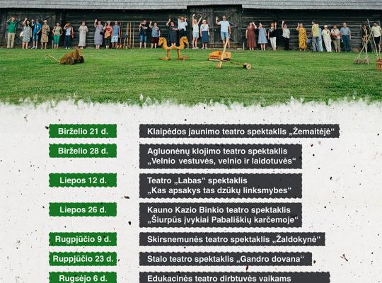 Kleboniškių muziejaus klojime – naujas teatro sezonas