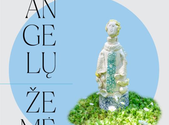 Burbiškio dvare eksponuojama keramikų sukurta „Angelų žemė“