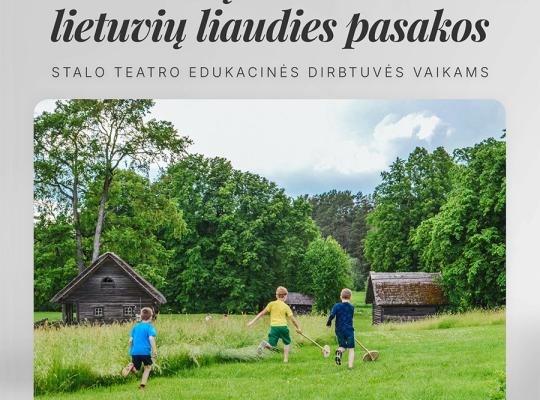 Kleboniškių muziejaus teatro sezoną užbaigs teatro dirbtuvės vaikams