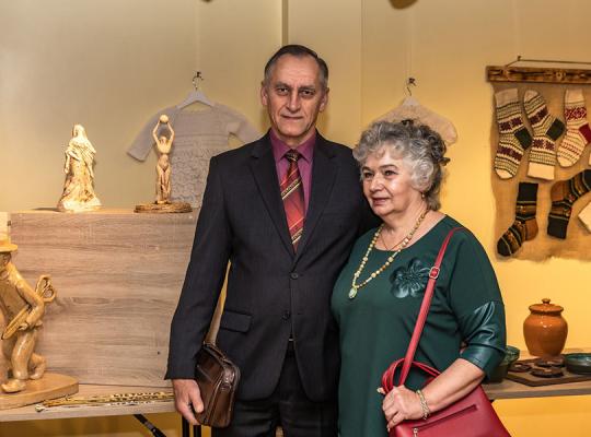 Kūrybinis sielos atspindys – Valdo ir Giedros Ramaneckų darbų paroda Baisogaloje
