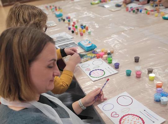 Pakiršinio dvare vyko taškavimo edukacija