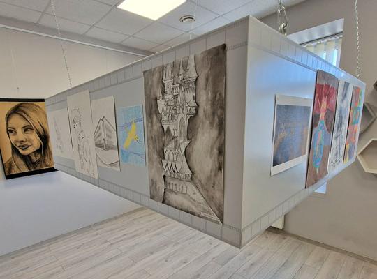 Padėka už savanorystę bibliotekoje – autorinė paroda