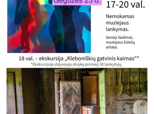 Europos muziejų naktį Kleboniškių muziejuje – ekskursija, senieji žaidimai ir gardi arbata
