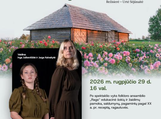 Kleboniškių muziejuje poečių partizanių likimą primins spektaklis „Žodžiai, sklidę miškais“