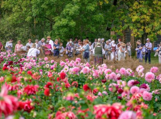 Kleboniškių kaimo buities muziejaus linarovyje skambės dainos