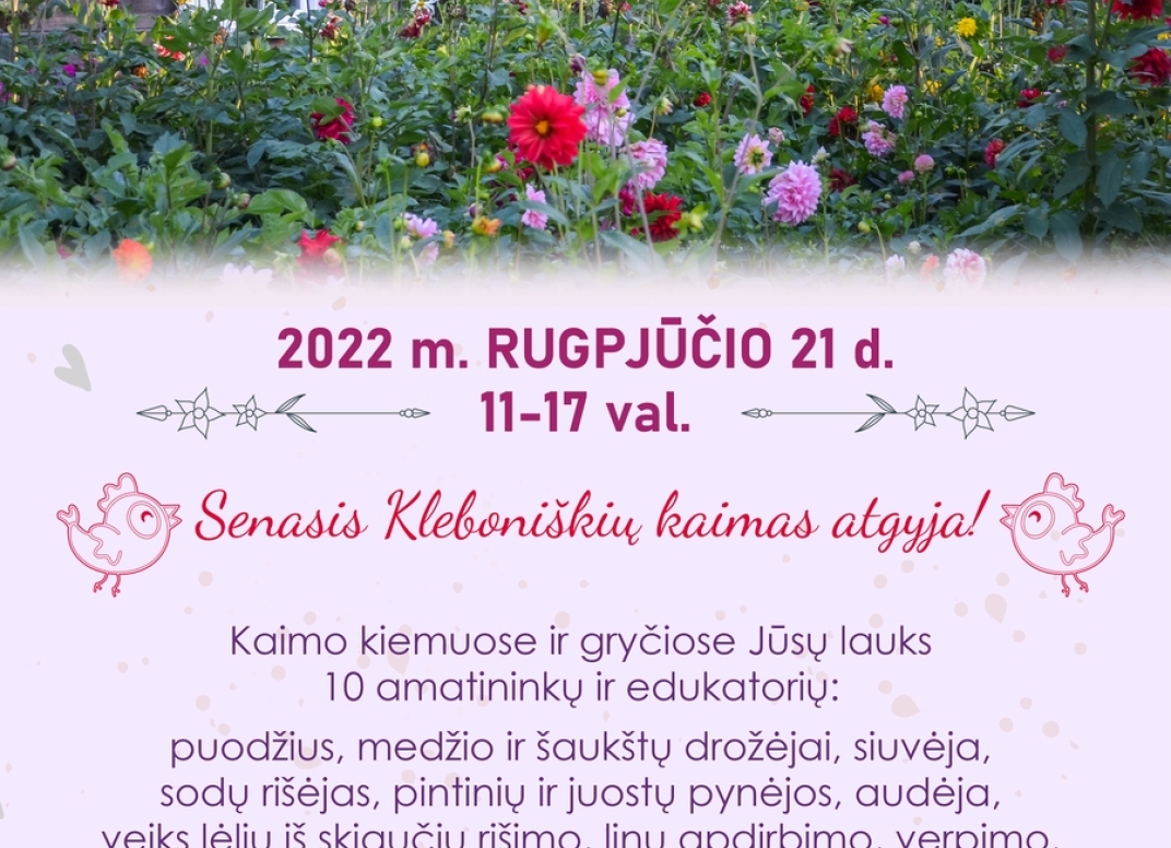 Renginio nuotrauka