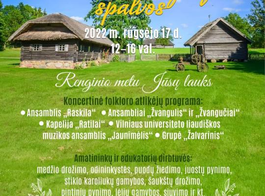 Kleboniškių kaimas nusidažys etnografinėmis spalvomis – sugrįžta Aukštaitijos regiono folkloro ir amatų šventė