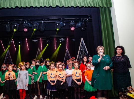 Baisogalos kultūros centras skambiai palydėjo senuosius metus