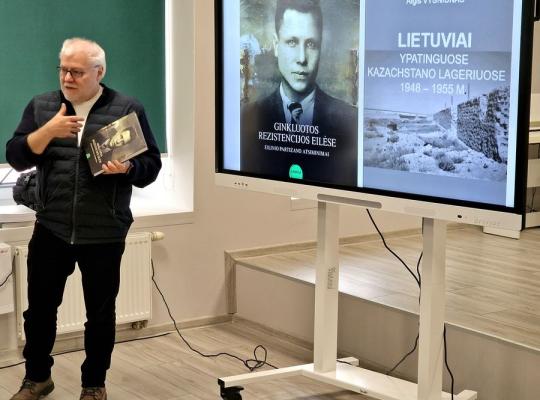 Susitikimas su profesoriumi Algiu Vyšniūnu