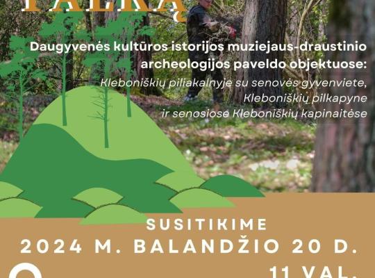 Daugyvenės kultūros istorijos muziejus-draustinis rengia talką