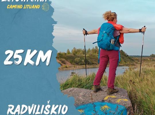 Radviliškio rajone vyko žygis „Lietuva eina“