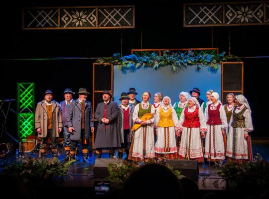 Folkloro ansambliui „Aidija“ – aukščiausias mėgėjų meno apdovanojimas „Aukso paukštė“