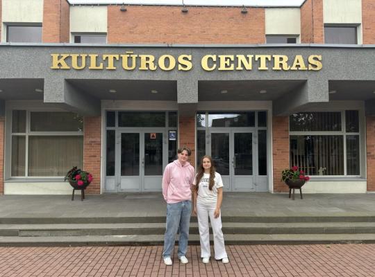 Jaunimo savanorystės skatinimas kultūros srityje