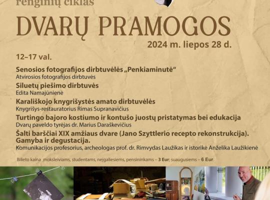 Į Burbiškio dvarą sugrįžta įspūdingos „Dvarų pramogos“
