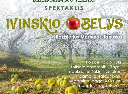 Kleboniškių klojime Mažeikių Juozo Vaičkaus Skrajojamasis teatras papasakos Lauryno Ivinskio istoriją