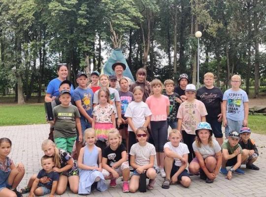 Šeduvoje vyko vaikų vasaros stovykla „Penki žingsniai“