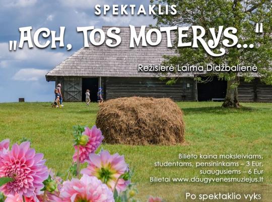 Kleboniškių muziejaus klojime – šmaikšti komedija, šokių ir žaidimų pamoka bei ragautuvės
