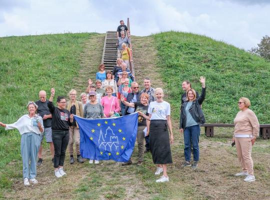 Daugyvenės kultūros istorijos muziejus-draustinis supažindino su piliakalniais