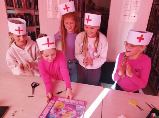 Baisogalos bibliotekoje veikė „Knygų gydykla“