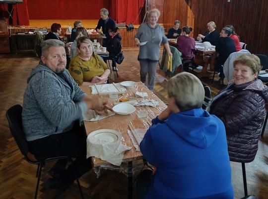 Kūrybinė edukacija Baisogalos kultūros centro Pašušvio kultūros namuose „Molio kelias“