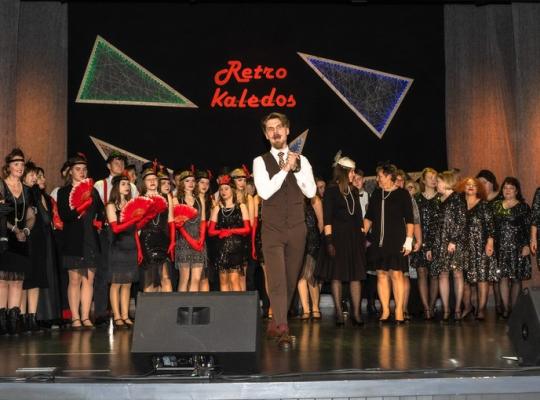 „Retro Kalėdos“: jauki šventinė akimirka Baisogalos kultūros centre
