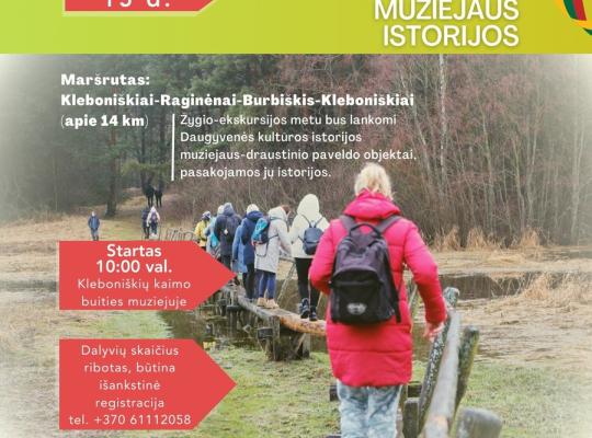 Keliautojai laukiami žygyje-ekskursijoje „Daugyvenės muziejaus istorijos“