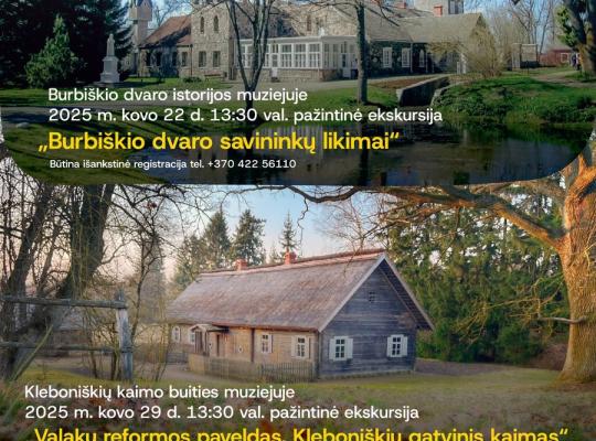 Daugyvenės kultūros istorijos muziejuje-draustinyje – nemokamos ekskursijos