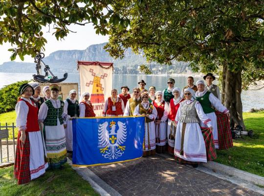 Šeduvių dainos skambėjo Italijoje