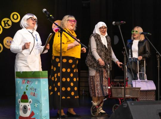 „Juoko dozė“ Baisogaloje: vakaras, kuris gydė geriau už vaistus
