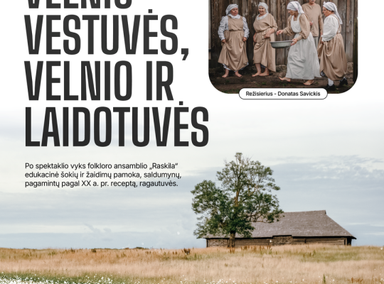 Kleboniškių muziejaus klojime – intriguojančios „Velnio vestuvės, velnio ir laidotuvės“