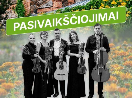 Burbiškio dvare skambės muzikiniai „Pasivaikščiojimai“