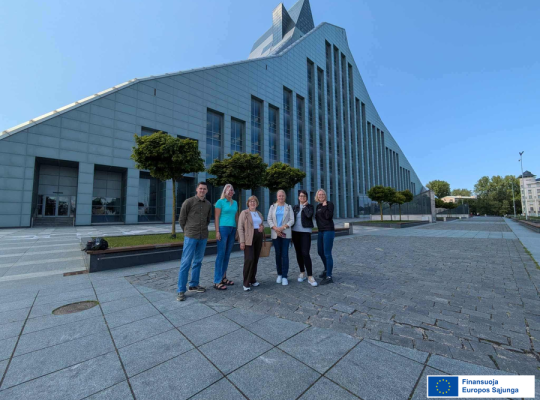 Profesinė kelionė į Latviją: tarptautinė patirtis bibliotekininkams pagal „Erasmus+“ programą