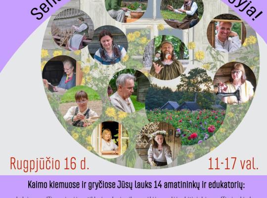 Kleboniškių muziejuje laukia paskutinė šiemet Senųjų amatų ir edukacijų diena