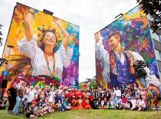 Radviliškio rajono delegacija dalyvavo Pasaulio kultūrų festivalyje Mozovijos Grodziske