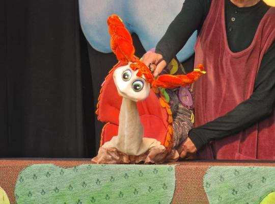 Bibliotekoje – Panevėžio lėlių vežimo teatras